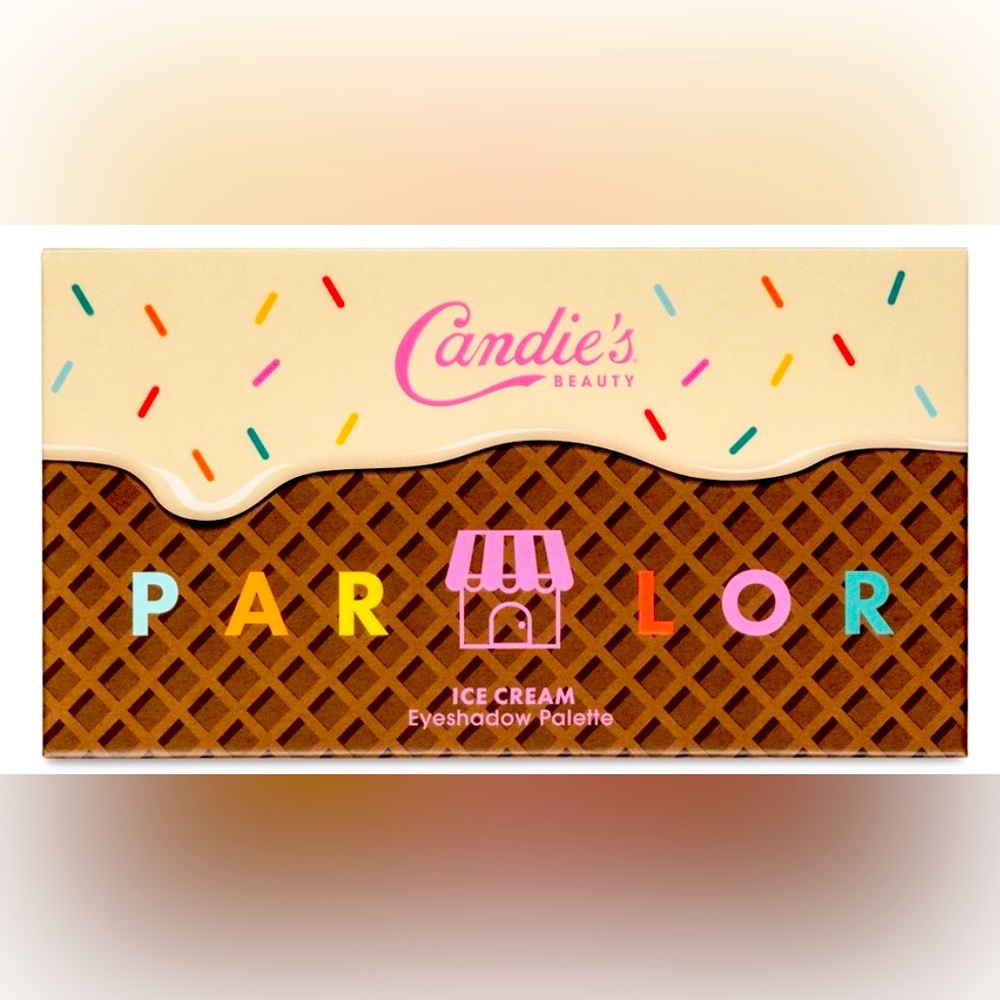 Candie’s Beauty Parlor Ice Cream Eyeshadow Palette – 18x0.035 oz. – NIB
